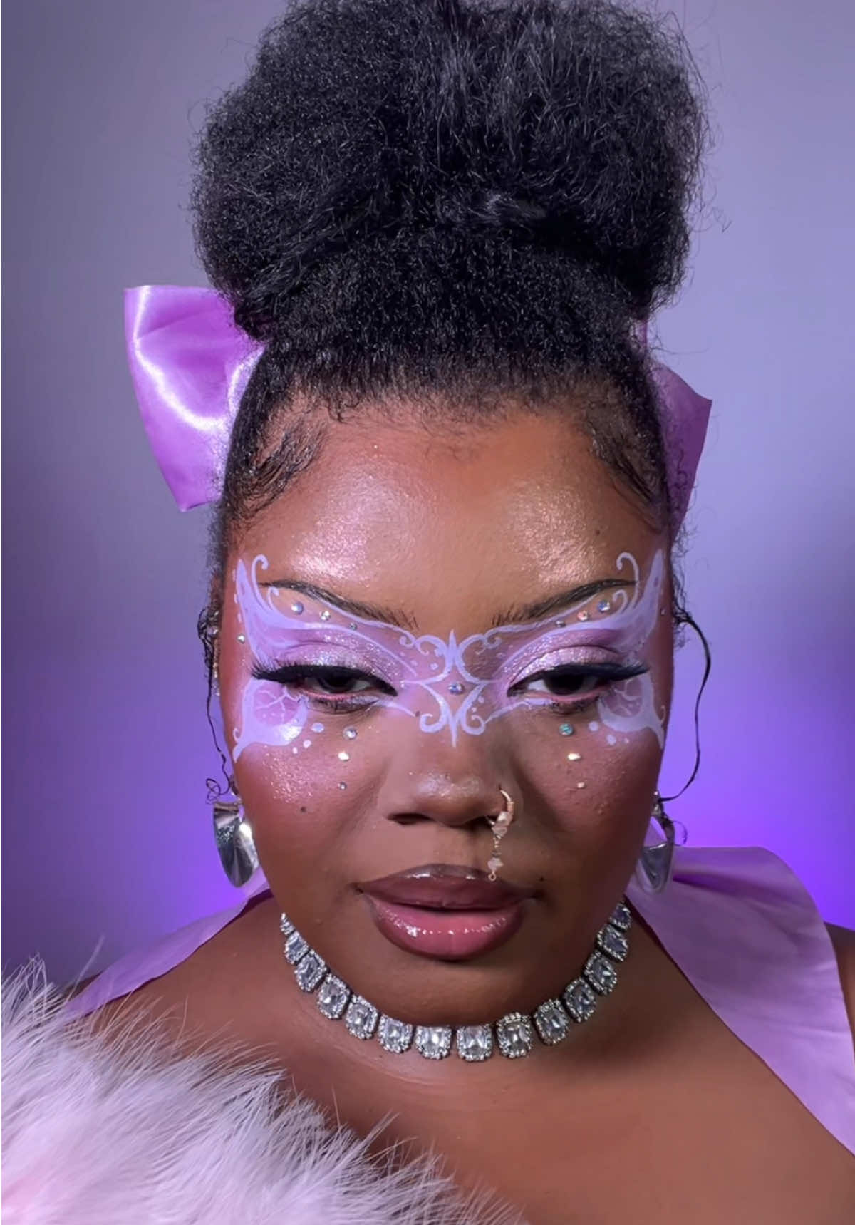 Click. Click.  Makeup tutorial dropping soon!! . . . #makeuptransition #creededit #snowfalledit 