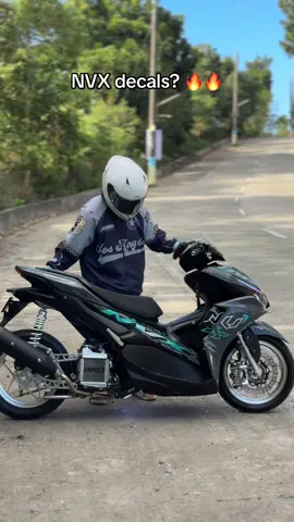 Gusto mo ng gantong decals? 👌🏻🔥 #roxxyyy #fyp #viral #aerox155 #aeroxmodifikasi #aeroxdownsize #indoconcept🇮🇩 #cyanstorm 
