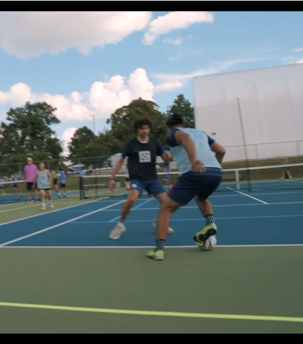 Small goals, big bragging rights #futsal #futbol #futbolcallejero #nashville #streetfootball 