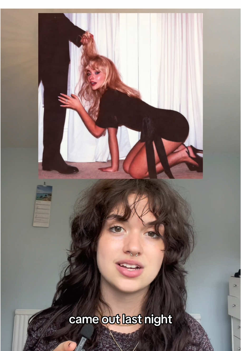 Is Man’s Best Friend a flop?🧌 #sabrinacarpenter #mansbestfriend #tears #shortnsweet #manchild 