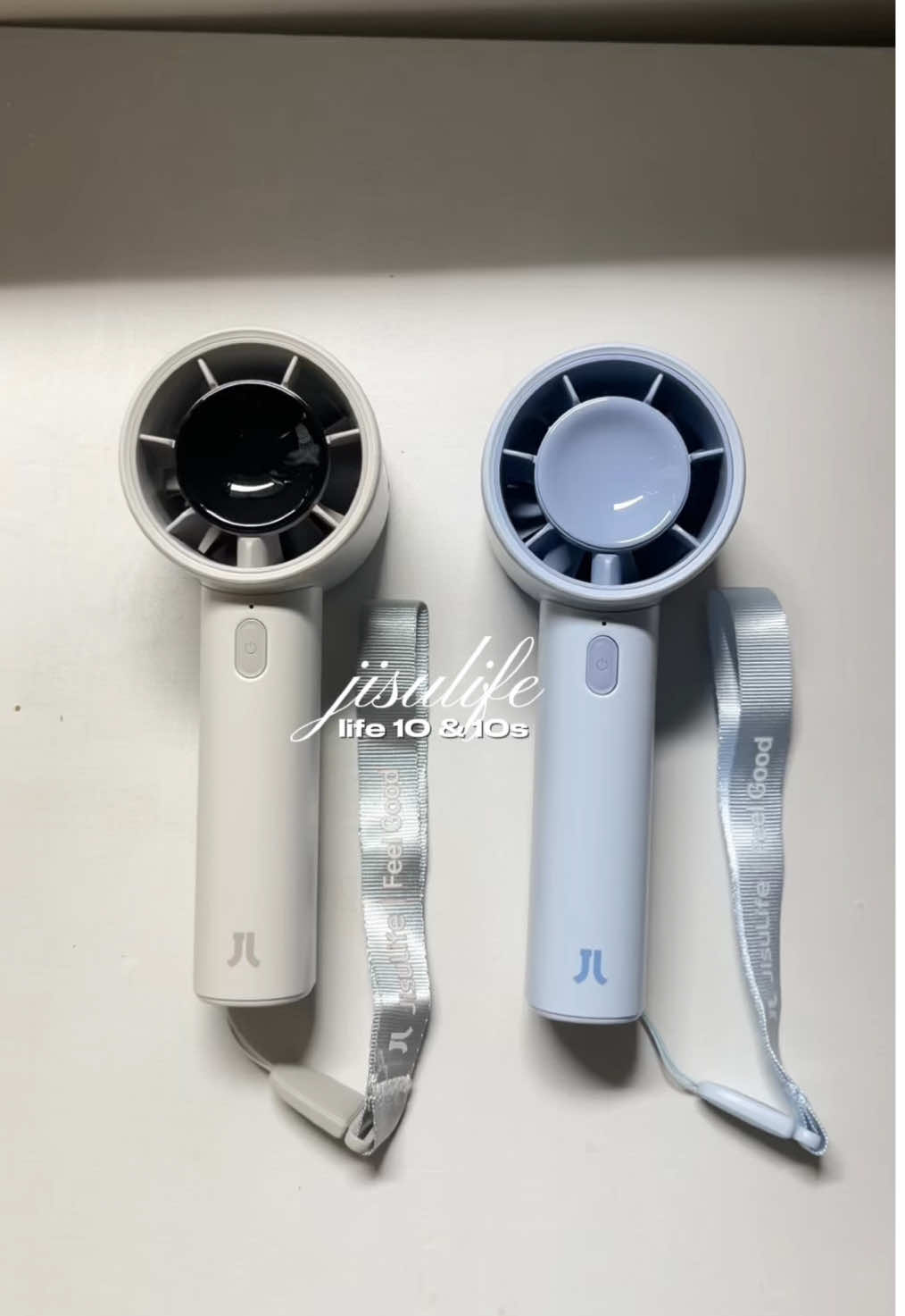 Say hello to the Jisulife Life 10 & Life 10s! 💙🤍 #jisulife #jisulifeminifan #jisulifehandheld #jisulifefan #fypシ #fyp 