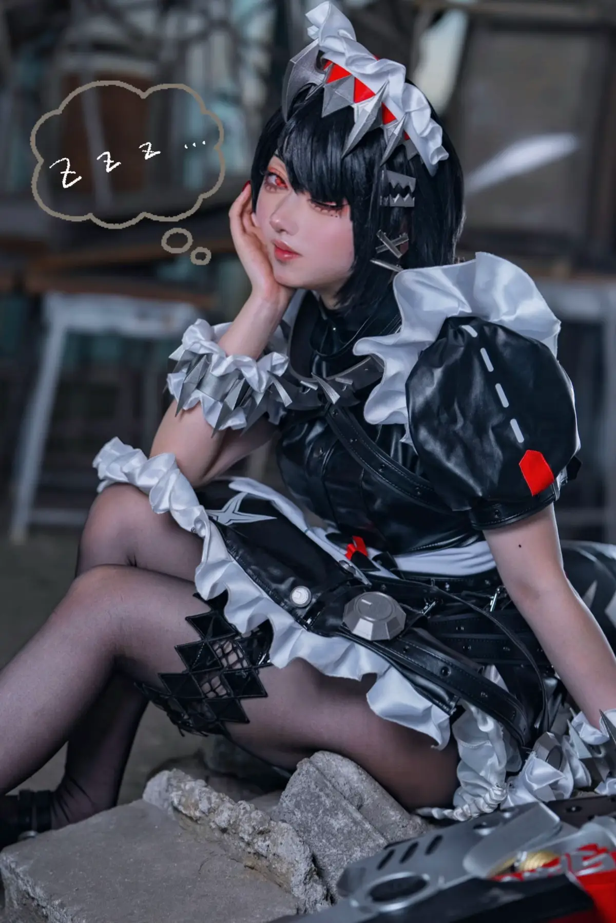 📸→@ sego_don1126 ❗️ ゼンレスゾーンゼロ　略称がZZZだから💤って絵文字で表現できるのかわいい🫶 #cosplay #コスプレ #ゼンゼロコスプレ #エレン・ジョー 