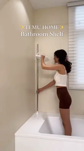 ركنه حمام ✨ 4 دور ومزود بحامل فوطه  مزود بحامل فوط  القوائم استانليس و الارفف بلاستيك متين .... العمود قابل للتمدد باطوال مختلفه 🌟🌟 بيتم تثبيتها م بين الارض او البانيو و السقف علي حسب الارتفاع المطلوب  التثبيت بقوه الضغط من بين السقف و الارضيه و لف الماسوره لتثبيتها علي المقاس المطلوب بدون مسامير او لازق  قويه التحمل لوزن 16 كيلو ارتفاع 3.20متر