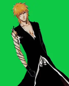@Meowl Ichigo from bleach screen animations for edits  #bleach #ichigo #greenscreen #edit #viral 