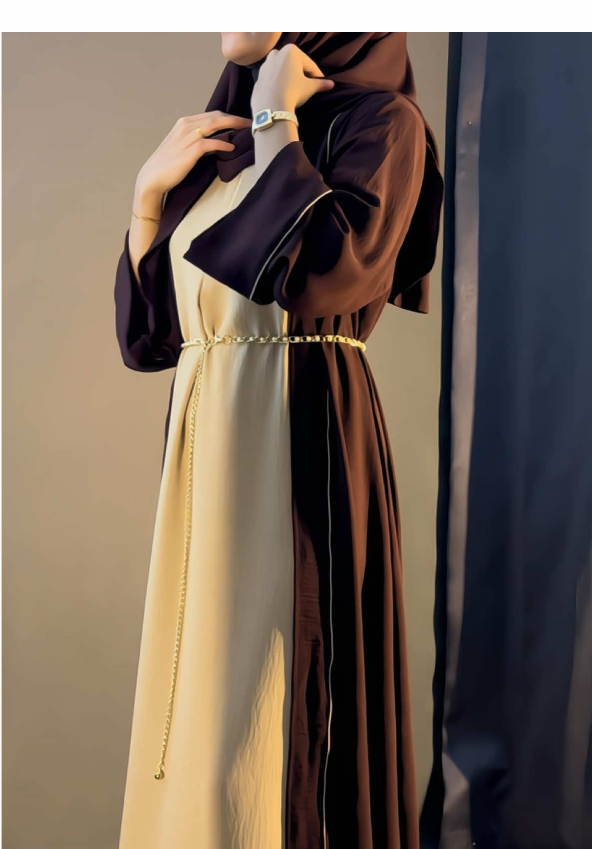 abaya cantik dan simple✨ #abaya #abayastyle #abayakekinian #abayagirls #abayafashion 