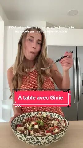 C’est la rentrée et si tu manques d’inspiration pour tes recettes équilibrées du quotidien « À table avec Ginie » t’envoie chaque semaine par mail : -ton planning d’idées repas le vendredi  -les recettes selon les saisons avec calories et prix  -la liste de courses  -des petites astuces  -L’abonnement est sans engagement et désormais LA PREMIÈRE SEMAINE EST GRATUITE si tu veux tester 👩🏼‍🍳 -certaines recettes en batch cooking, végé, IG bas, ou sans gluten pour régaler tout le monde Pour s’abonner le lien est dans ma bio ou directement sur le site À table avec Ginie 🫶🏼 #atableavecginie #recette #healthy #reequilibragealimentaire 