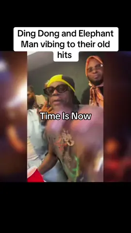 #DingDong and #ElephantMan vibing to their old hits #TimeIsNow #dancehall #jamaicantiktok🇯🇲viral 