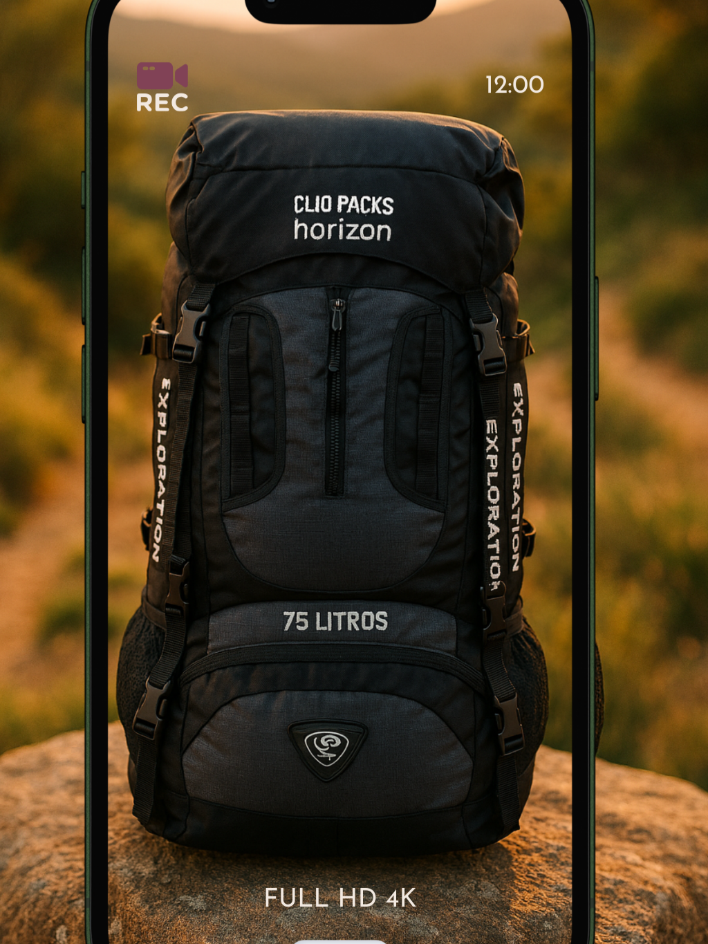 Mochila CLIO PACKS modelo Horizon com capacidade de 75 litros. Design robusto e funcional, ideal para trilhas, acampamentos e viagens prolongadas. Possui múltiplos compartimentos, bolsos laterais em tela, alças acolchoadas e zíperes reforçados. Destaque para o acabamento em preto e cinza, com a tipografia “EXPLORATION” nas laterais e logo CLIO PACKS em destaque. Conforto, resistência e estilo para quem leva aventura a sério.  #CLIOPACKS #Horizon75L #MochilaDeTrilha #CampingBrasil #EquipamentoOutdoor #EstiloBruto #TenhoTudo #LookUrbano #Mochilao #Aventura #Exploration #Resistência #TikTokBrasil #GearUp #Unboxi #Mochila #Esporte #MochilaDeViagem #Trilha