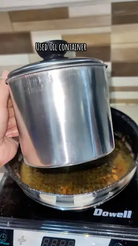 Used oil Container  #usedoil #usedoilcontainerwithstrainer #usedoilstrainer 