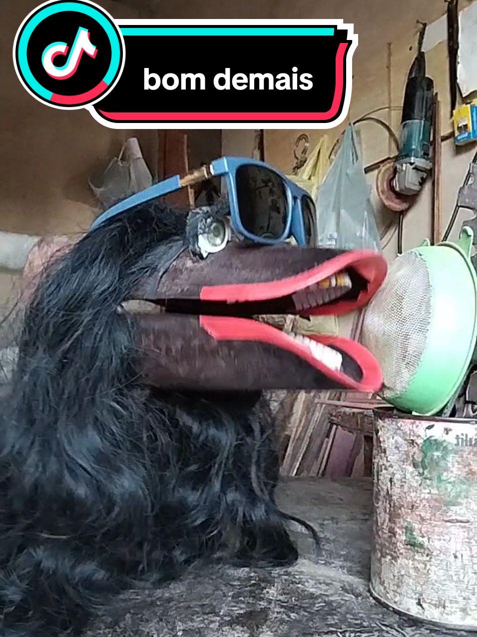 cavadeira cantora #ferramenta #dublagem #cavadeira 