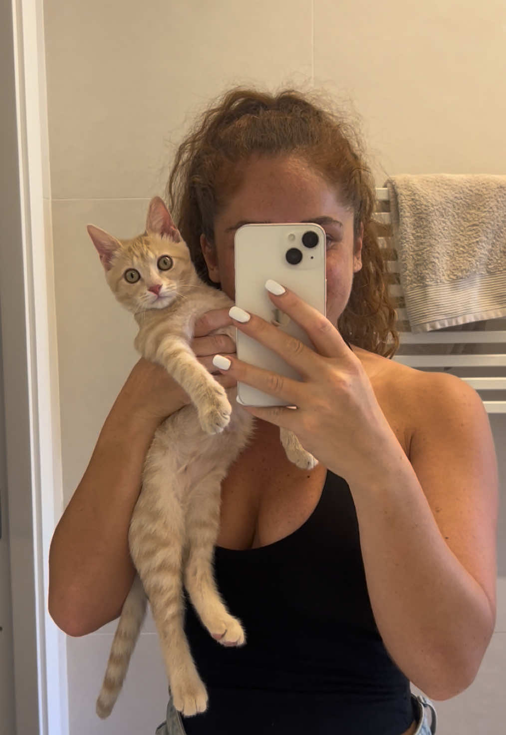 Ora sei qui al sicuro nella tua nuova Famiglia ♥️ buona vita piccolo mio 🥰 #gattino #gattorosso #adozionegatti #gattotiktoker 