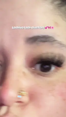Oh the DRAMA 🌸 I personally just like a little cluster on the ends & that’s it ✨  @Lashiva  #lashivalash #lashes #lashmap #lashclusters #DIY 