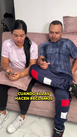 Cuando ellas hacen reclamos #humorenpareja #matrimoniodivertido #comedia #humor
