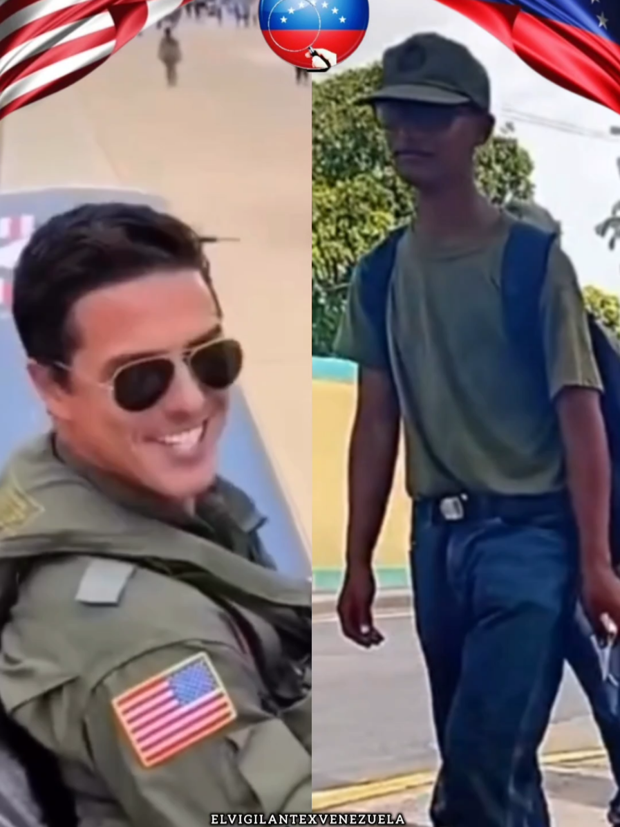 Soldados Norteamericano (EE.UU) Vs Soldados Suramericano (Venezuela). Nuestros soldados están desnutridos y  muchos son abuelos.  Prohibido Olvidar!!  Deja tu comentario!! Suscribete A mi canal: https://www.youtube.com/@elvigilantexvenezuela #venezuela #caracas #zulia #maracaibo #valencia        @egonzalezurrutia  @mariacorinamachado 