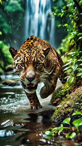 🔥🐆 Spiriting Jaguar From the depths of the jungle, the jaguar charges — fierce, silent, unstoppable. ⚡ Feel the wild pulse of nature in this powerful 4K live wallpaper. 🐆🔥 #livewallpaper #livewallpaper4k #animal #nature #jaguar 