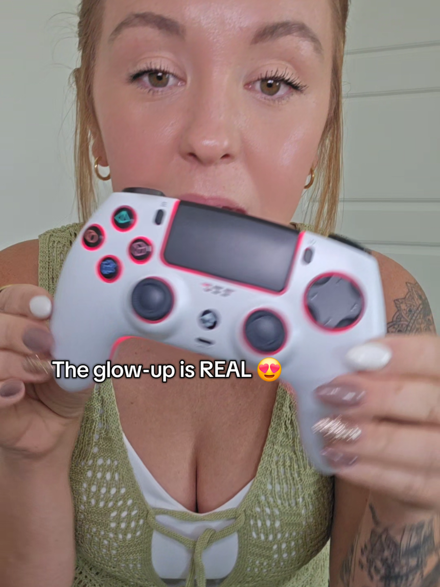 Not me buying a controller just because it’s pretty #gaming #controller #gamer #lightupcontroller 