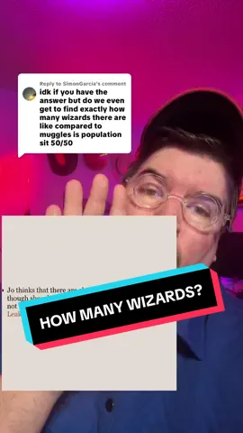 Replying to @SimonGarcia how many wizards are there?! #harrypotter #harrypottertiktok #wbpartner #backtohogwarts 