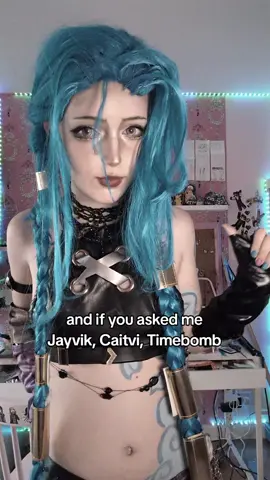 scissors for life they deserved to be the ones w the happy ending #cosplay #arcane #arcanecosplay #jinx #jinxcosplay 