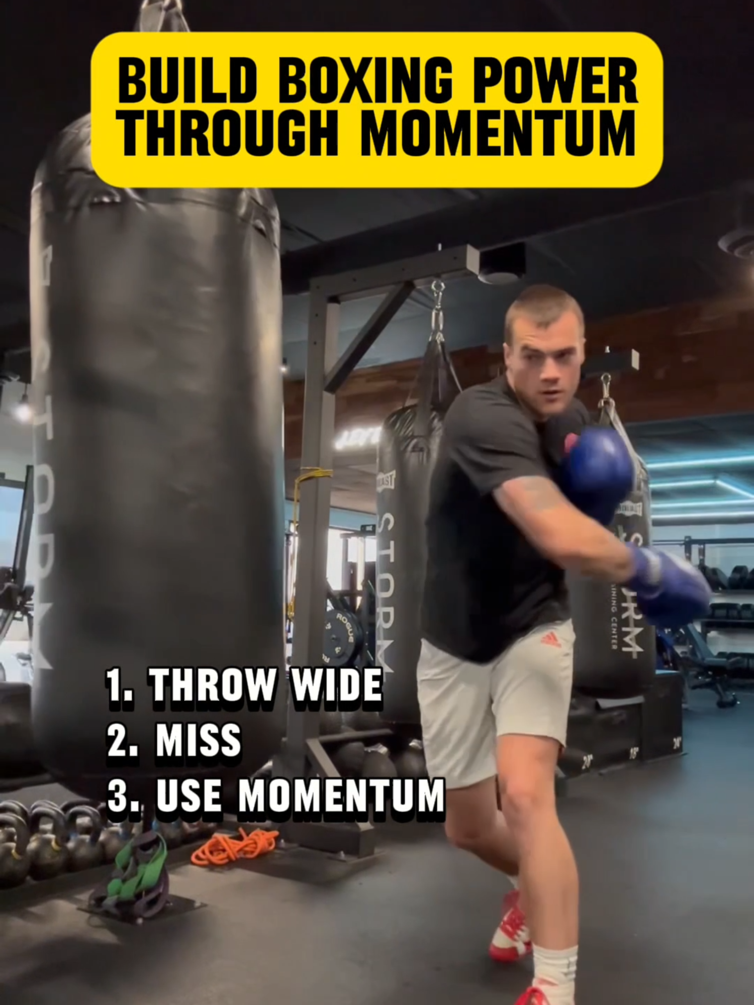 This is a great training exercise to exaggerate twisting momentum and build power during training, I am not suggesting anyone swings wildly to purposefully miss during sparring or fights 🥊 Credit: @iamtravonmarshall1 on IG #Boxing #BoxingTips #LearnToBox #BoxingBasics #NewToBoxing #BoxingBeginner #BeginnerBoxing #FutureChampion #BoxingTransformation #FightReady