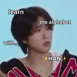 let’s learn the alphabet with #hanjisung!🔠❤️ #hanjisungedit#straykids#straykidsedit#kpopedit @Stray Kids ❤️