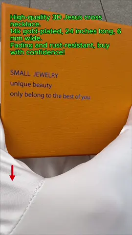 #tiktokshoplabordaysale #chrismosjewelry #necklaces #crossnecklace #jesus 