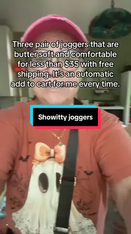 I wear these so much because they are the most comfortable pants I own. #showitty #showittyjoggers #joggerswithpockets #tiktokcreatorpicks .