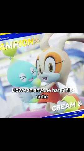 Currently playing the open network, Cream and Cheese are SO CUTE😭 #creamtherabbit #sonicthehedgehog #sonicracingcrossworlds #sonicedit #sonicgames 
