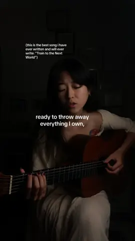 AND ITS COMING OUT SOON!!!!! this song is about the scary but exciting but lonely feeling of being in transition, when u dont relate to the life you knew but dont know where the life ahead will take you #original #indieartist #songwriter #phoebebridgers #viral 