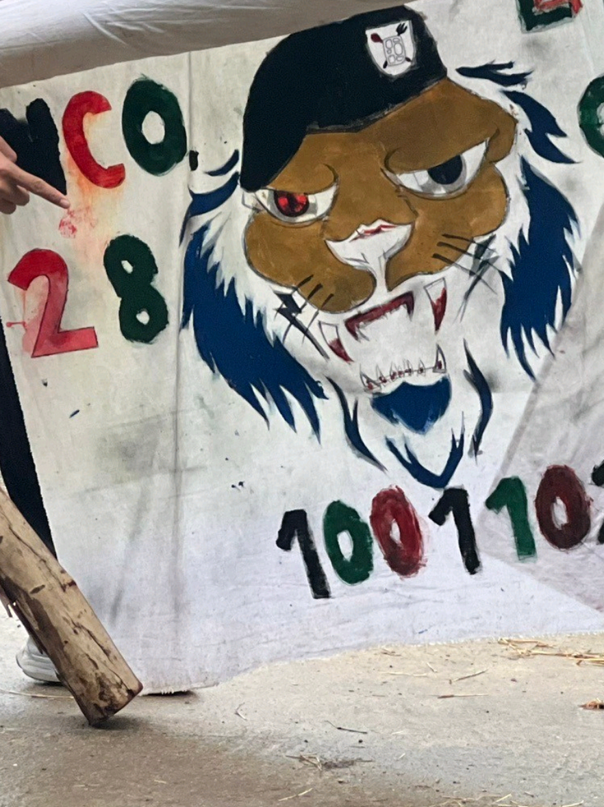 ถ้าจะมาอยู่ 🤫#ร้อยสิงโต🦁💙 #โรงเรียนนายสิบทหารบก #นักเรียนนายสิบทหารบก #nco28 