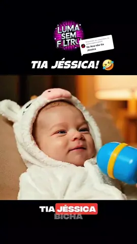 Respondendo a @analuciapereira6031 aiaiai tia Jéssica 😂😂😂 #ia #cutebaby #cute #entrevista #bebês 