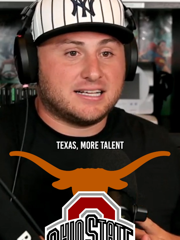 Texas @ Ohio State tomorrow at 12:00 pm EST 👉 Who do you got!? The Sports Port 🎙️ Daily sports show Monday - Friday at 10:00 AM EST 🔌 Powered by @Downtime TV  . . #CollegeFootball #ohiostate #texas #podcast #sports