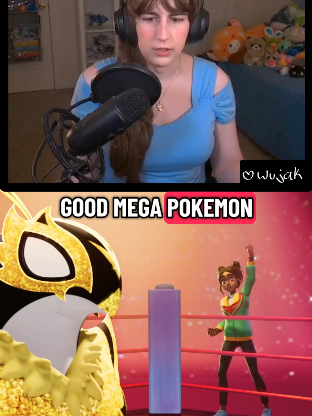 okay fine, hawlucha is proof they can make good mega pokemon sometimes #gaming #pokemon #trans #transfem 