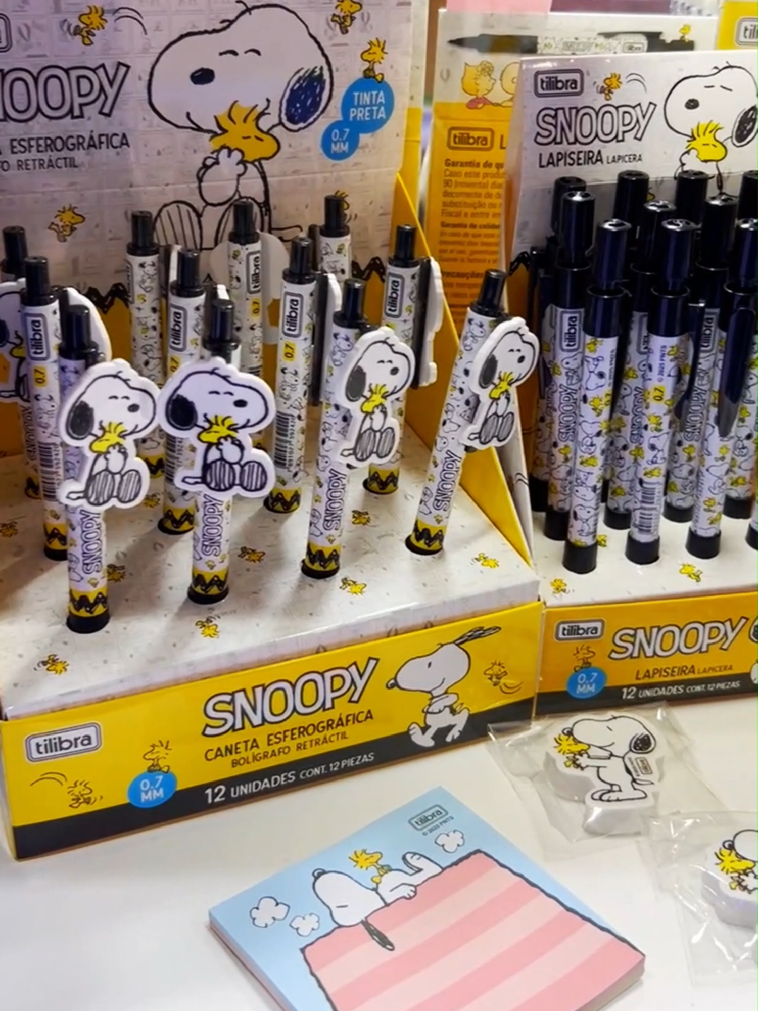 A @tilibra_oficial está com novos produtos incríveis da Peanuts! #snoopy #peanuts #charliebrown #tilibra #desenhos #fyp