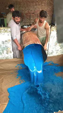 Incredible Blue Foam Production | Local Factory Tour #blue #foam #manufacturing😱🥵