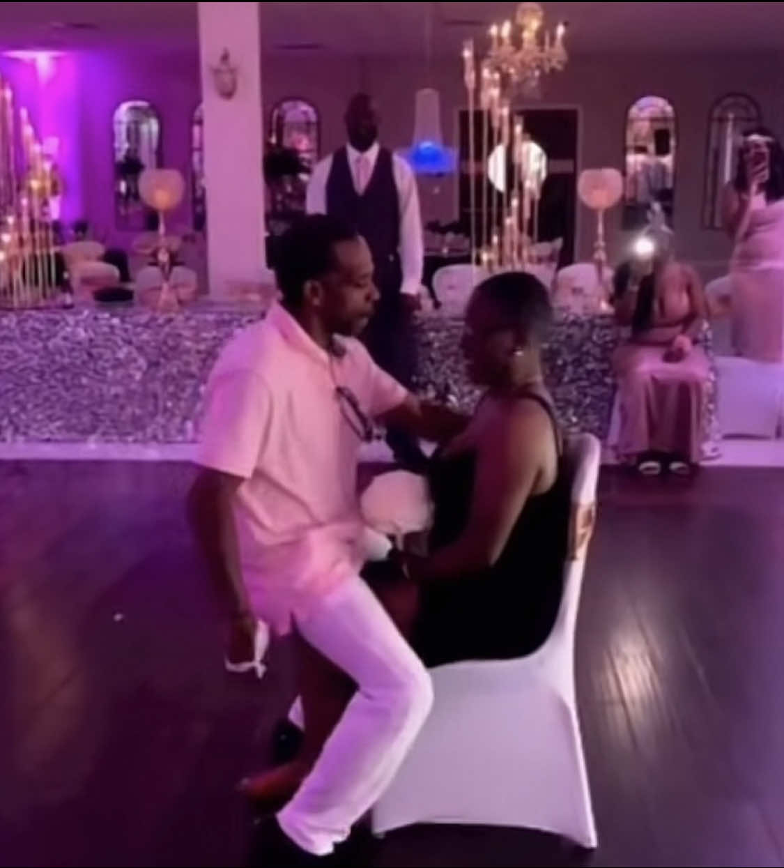 When your uncle turns the wedding into a “Magic Mike” showcase 😂😂😂#trending #fyp #viral #mrtalkofdatown #reels            