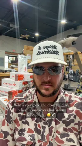 just the two of us 🕊️ #huntingseason #marriagehumor #dovehunting #migra #mojodove 