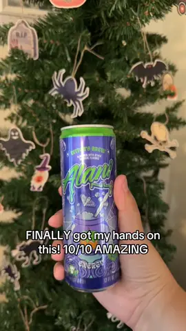 Obsesssssed. So good #witchesbrew #alani #alaniwitchesbrew #energy #energydrink 