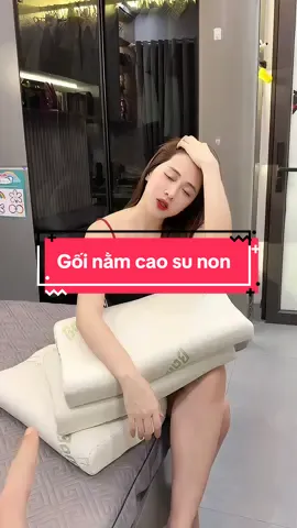 Gối nằm cao su non #cohuyentaphoa #xuhuong 