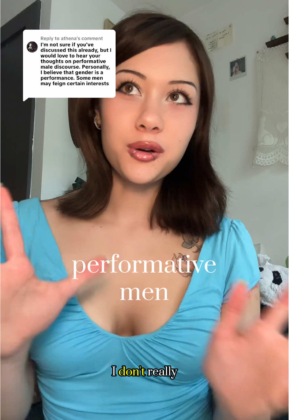 Replying to @athena  #patriarchy #feminism #performative #misogyny #feminist 