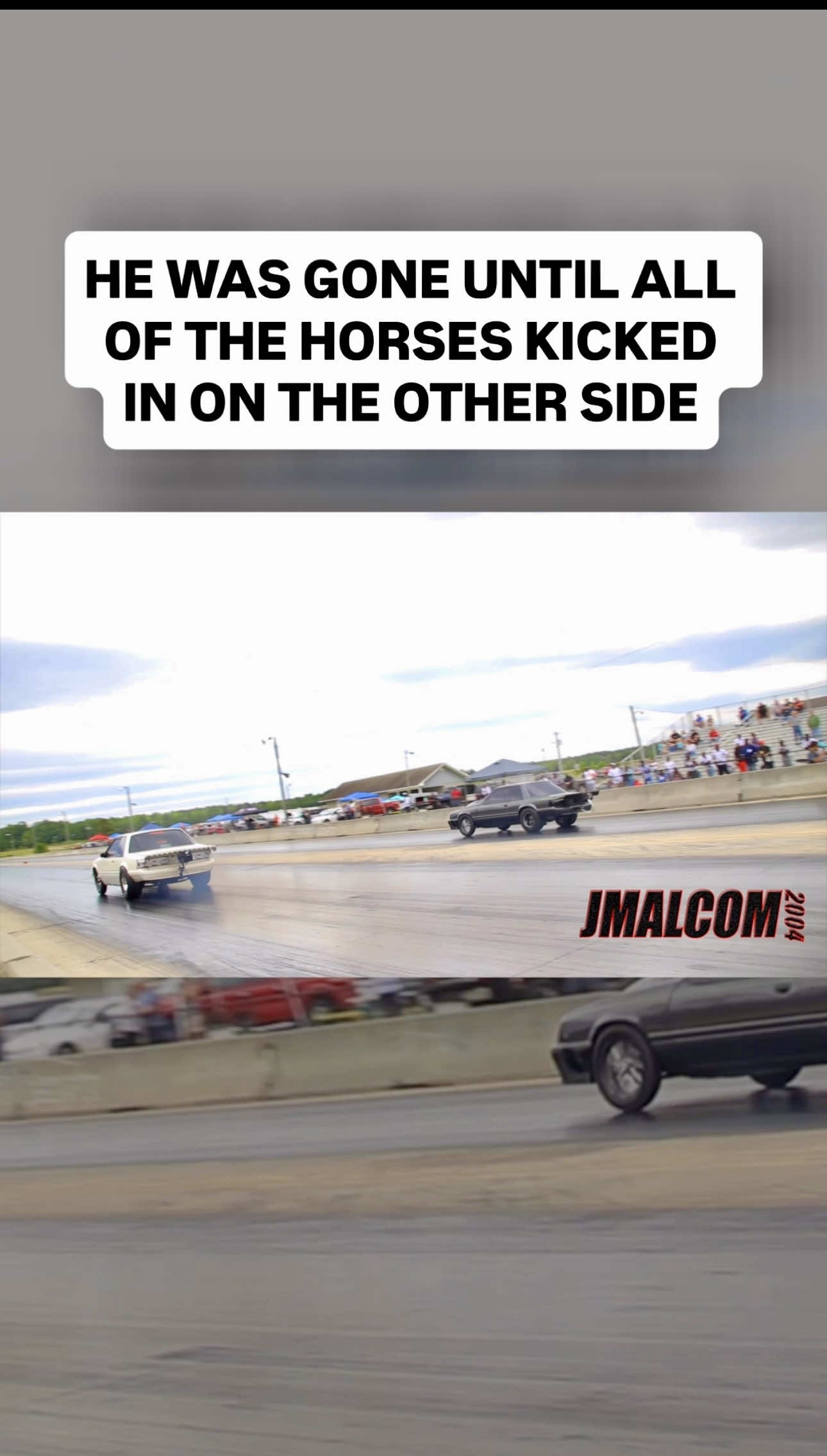 That joker went to work #dragracing #grudgeracing #nitrous #horsepower #fast #speed #headsup #hotrod #musclecar 