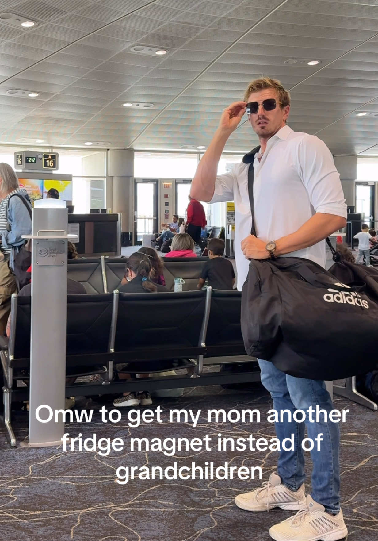 Sorry mom #travel #flights #catchflightsnotfeelings #fridgemagnets 