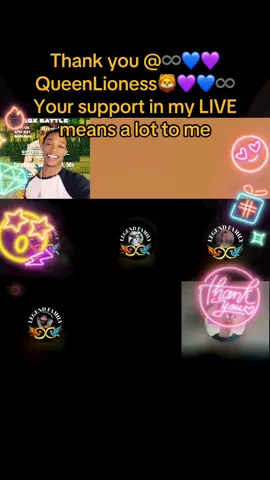 ♾️💙💜QueenLioness🦁💜💙♾️, thank you for the incredible support in my LIVE! I will keep creating better LIVE content!@♾️💙💜QueenLioness🦁💜💙♾️ #tiktoklive #livehighlights #livegift #juicysmile #fyp @♾️💙𝓙𝓱𝓪𝓻𝓭 𝓢𝓲𝓷𝓰𝓼💙♾️ @♾️💙𝓛𝓪𝓾𝓻𝓪𝓢𝓲𝓰𝓷𝓼💙♾️ @♾️🩵𝓣𝓻𝓪𝓬𝓮𝔂🩵♾️ @♾️💙Vikki💛 💙 Mummy of 4 🥰❤️ @jogos ontem @♾️💙Rowland♾️💙  
