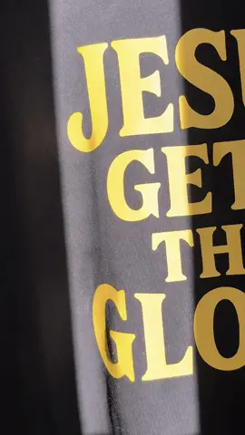 JESUS GETS THE GLORY!  #fyp #christiantiktok #jesusgetstheglory #tshirt #christianclothing 