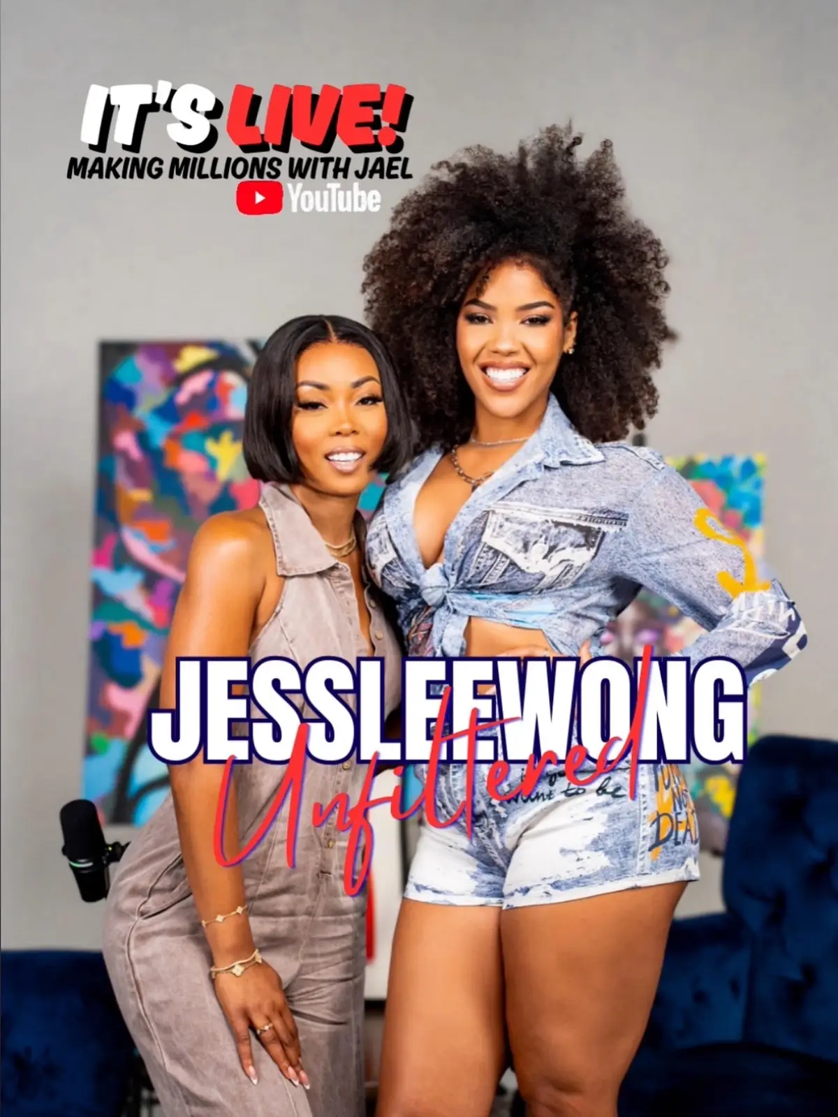 This Jess Lee Wong Unfiltered episode- I had the honor to sit down with @Iamjaelroumain :powerhouse entrepreneur and the founder of @muurswagg , based in Miami, Florida. Muurswagg has generated millions as a fashion line that women wear worldwide. (And I own more pieces than I can count people!)   Additionally, Jael has her hands in various ventures from being a celebrity hair stylist, to runway model, to organizing amazing parties in Miami, FL and Atlanta, GA! Jael discusses her Haitian background, being a child of immigrants and how the importance of working hard and never wanting to disappoint her Mom influenced the woman she has become today.  In this authentic episode, we dive into:  - Jael speaking from the heart as she mentions the quotes and ideologies that propel her, as well as the goals that she has for her next endeavors. She drops several gems of wisdom for anyone on their journey to success!  - Jael's journey growing up and becoming an entrepreneur, what grounds her, keeps her in the right mental state to move forward and be eternally resilient.  - We touch on the importance of networking, introducing yourself, speaking up, owning the room and displaying confidence (you never know who's around!)  - We get vulnerable to discuss life changing mistakes Jael turned into lessons: how to pivot, how to follow your intuition, how to ask for help and how to let go when necessary.  This conversation is real, raw, and guaranteed to inspire anyone ready to level up! Comment below to describe what you learned, what you will instill into your life and what your favorite part of this conversation was!  #jessleewong #jessleewongunfiltered #podcast #blackpodcast #miamipodcast #miamipodcaster #blackwomanpodcaster 