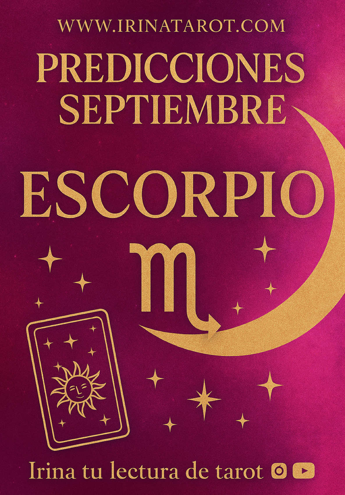 ✨ PREDICCIONES SEPTIEMBRE ✨ #escorpio #septiembre #horoscopo 