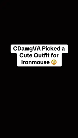 CDawgVA Picked a Cute Outfit for Ironmouse 😳 #cdawgva #ironmouse #vtuber 