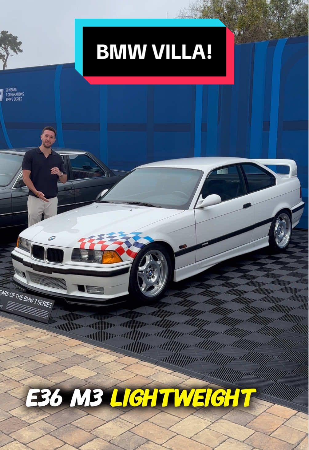 Would you take the mansion or all of the cars?  #carweek #bmw #m3 #3series #monterey 