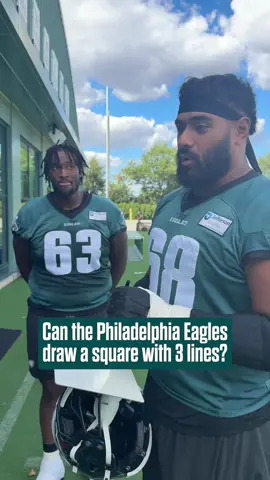 Had to think outside the box for this one #eagles #nfl #challenges 