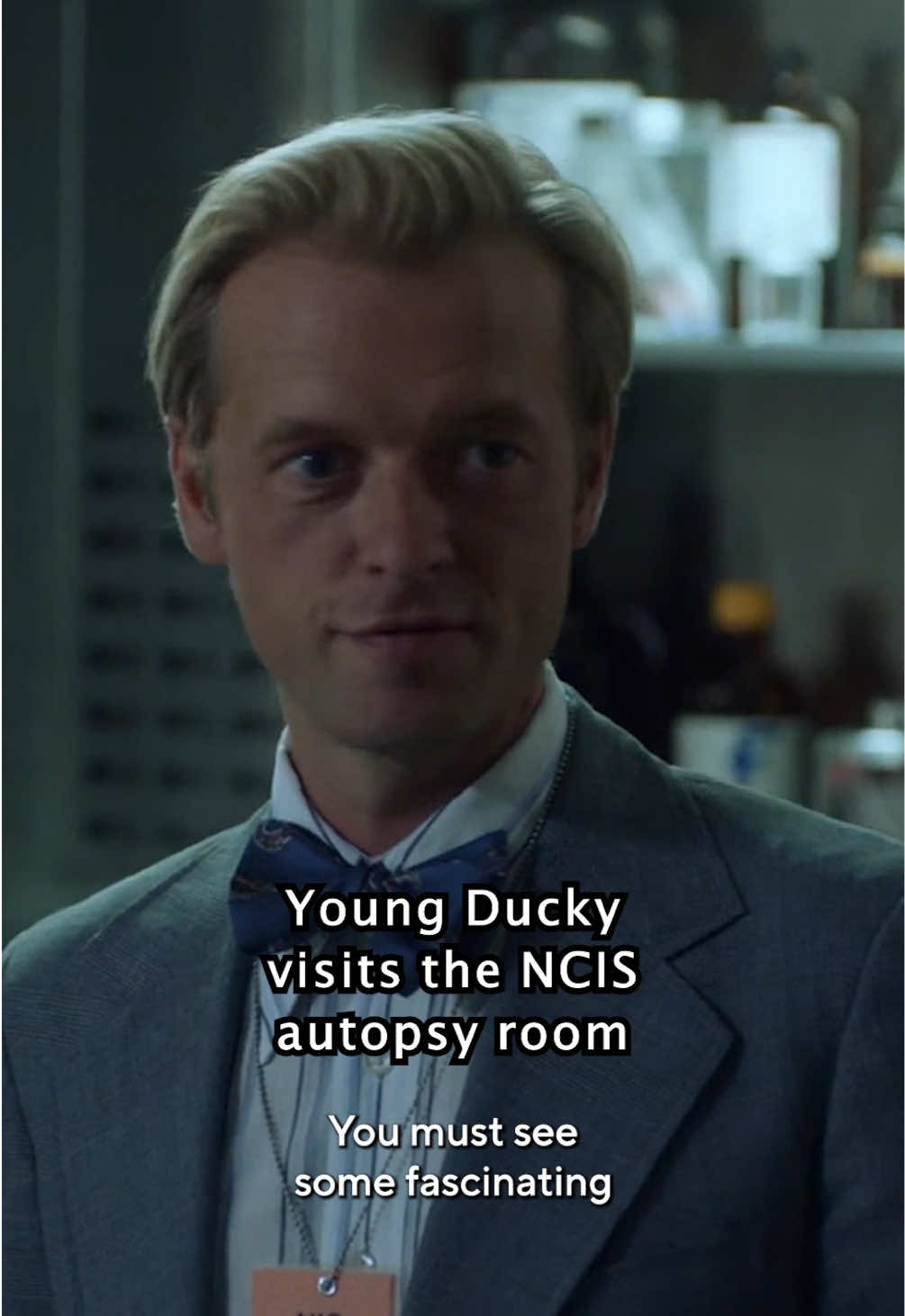 Keep an eye out for more of young Ducky. As a tribute to David McCallum, Adam Campbell will reprise his role in a special episode of NCIS: Origins season 2  ❤️ #NCIS #OG #Origins #Archival #TVShow 