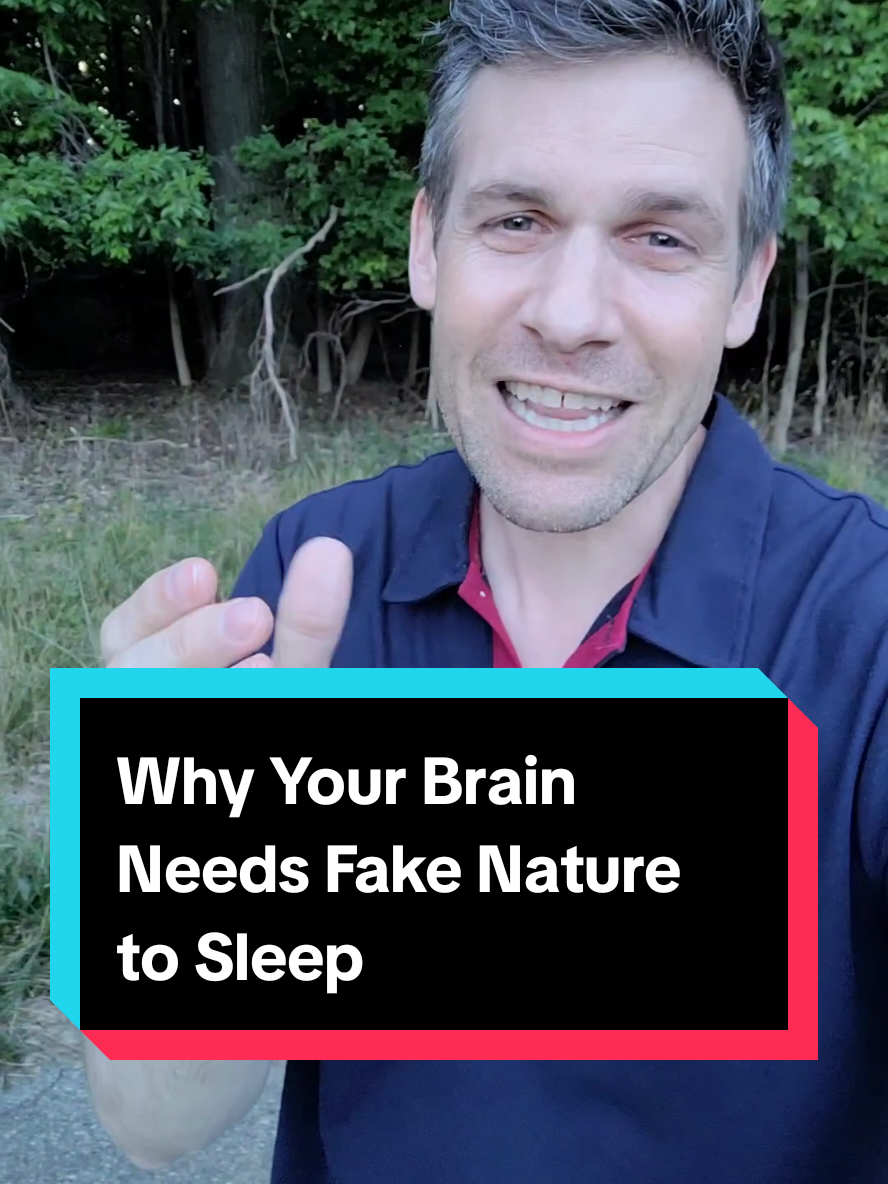 The neuroscience of nature sounds versus white noise #sleep #whitenoise #naturesounds 